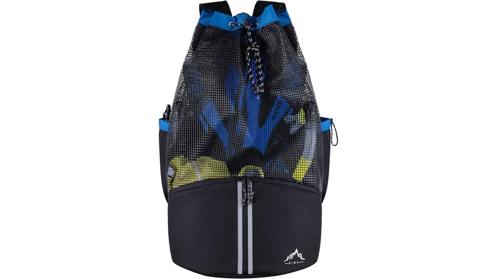 xl diving mesh backpack
