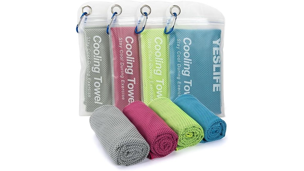 yeslife 4 piece cooling towels