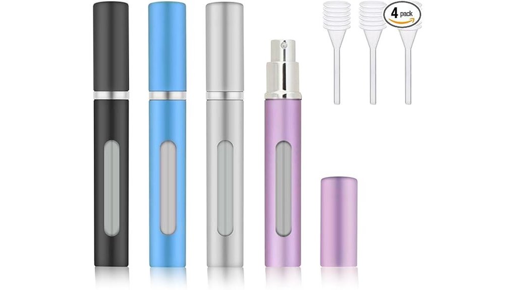 yocasii 4 pack refillable atomizers