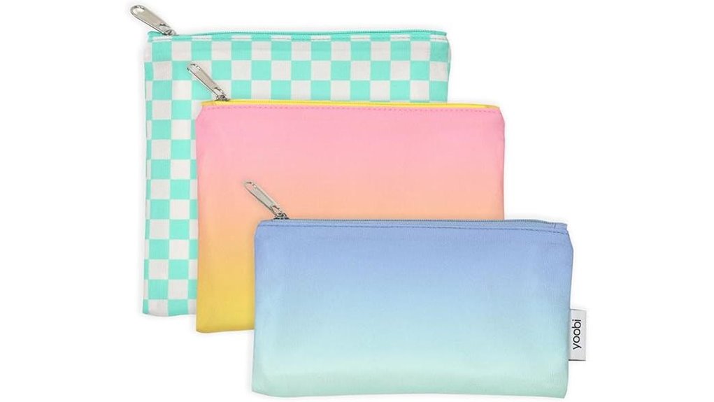 yoobi reusable colorful bags