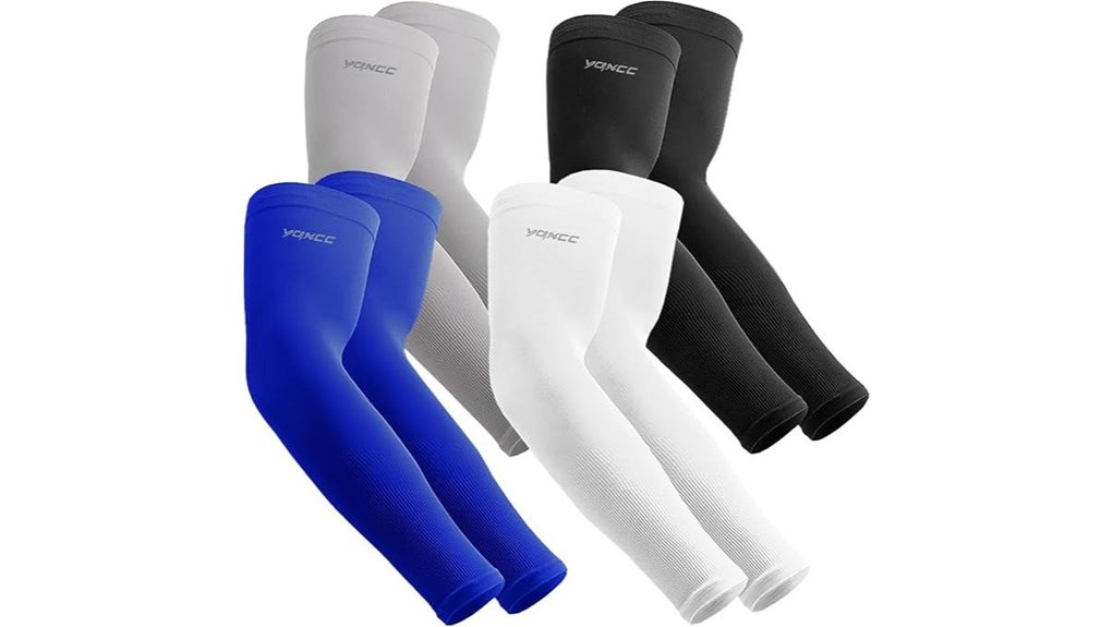 yqxcc 4 pair upf50 sleeves