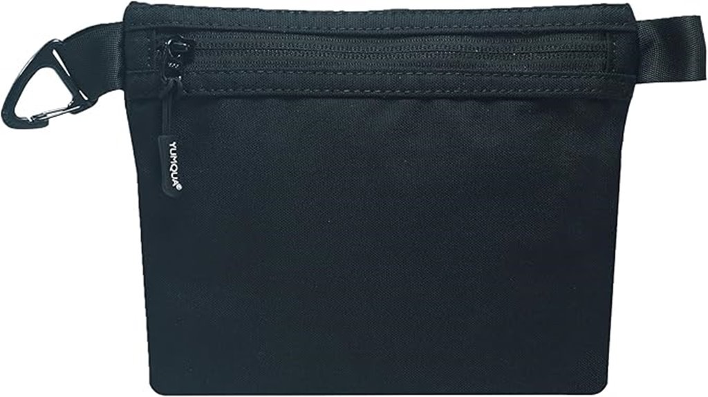 yumqua water resistant zipper pouch
