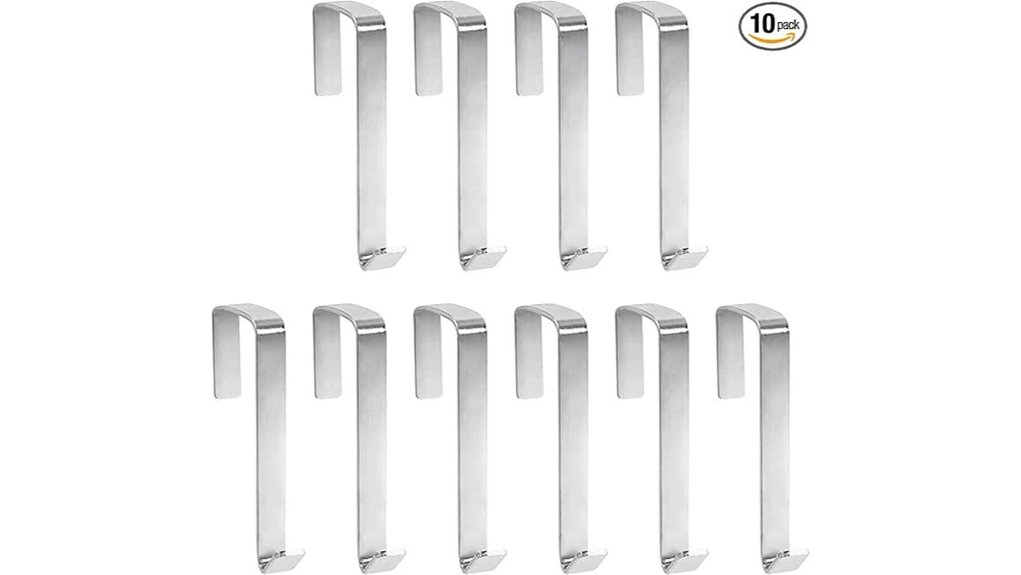 z shape metal door hook