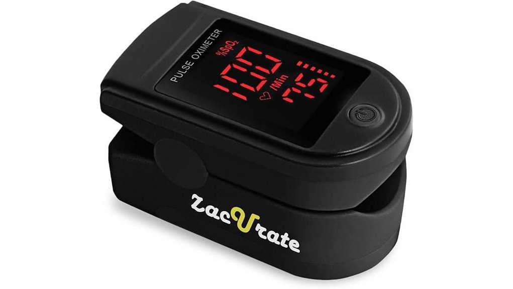 zacurate 500dl fingertip oximeter