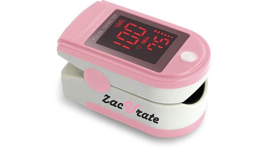 zacurate 500dl silicone covered oximeter