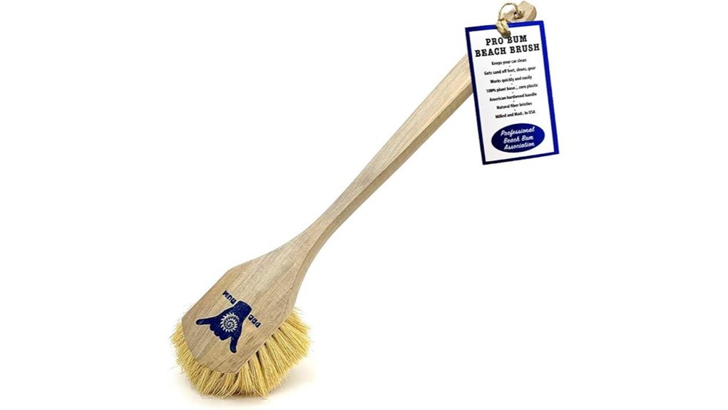 zero plastic biodegradable beach brush
