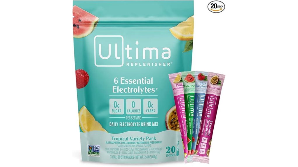 zero sugar electrolyte pack