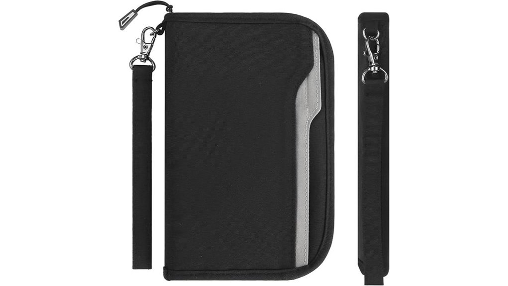 zoppen rfid passport wristlet