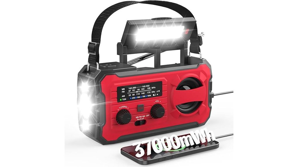 10 000mah noaa weather radio