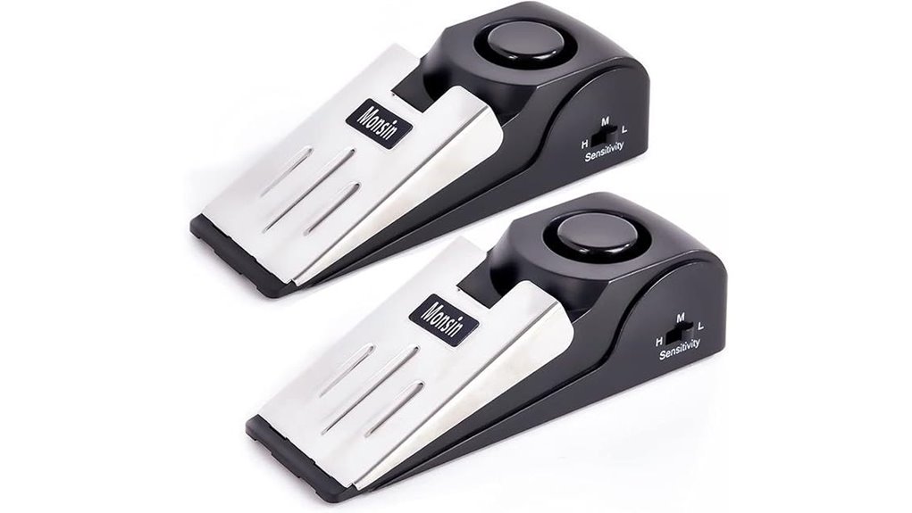 120db floor wedge alarm