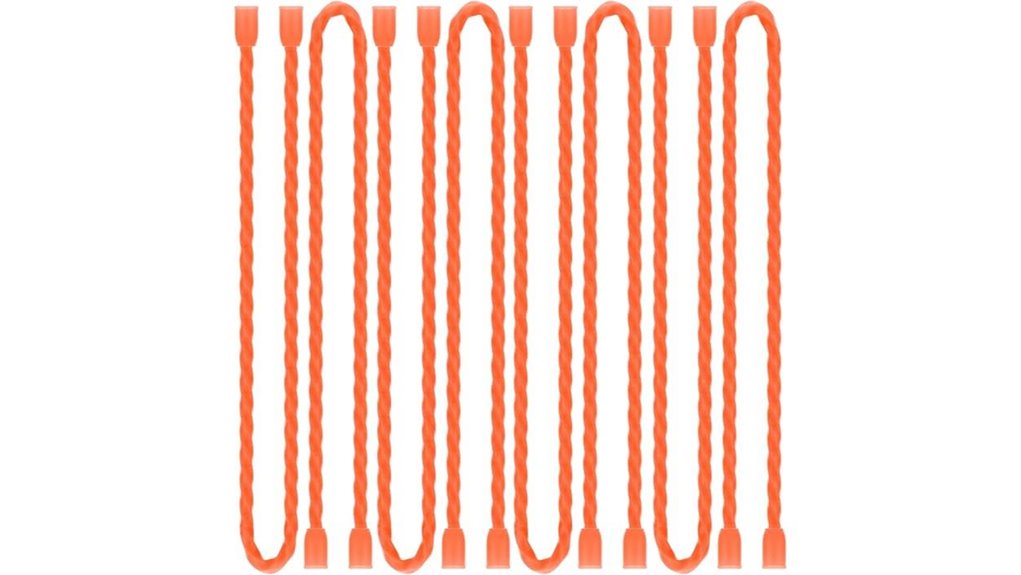 12 inch silicone 8 pack ties