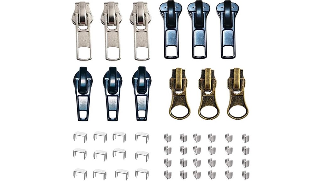 12 piece zipper repair kit