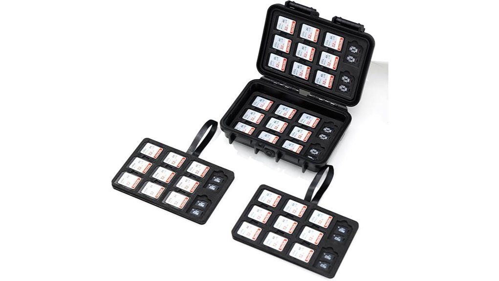 132 slot ip67 waterproof case