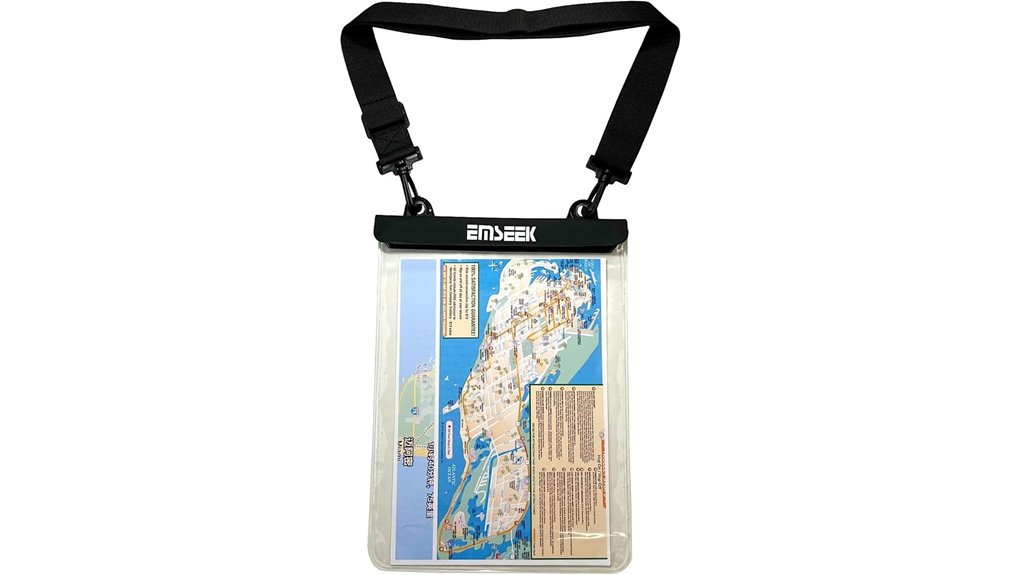 13 inch clear waterproof mapcase