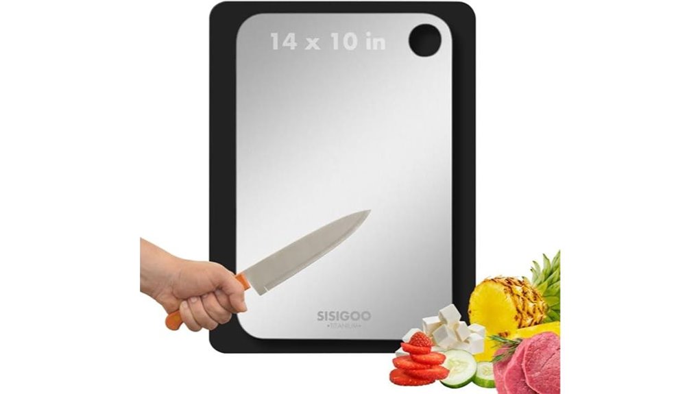 14x10 titanium board mat