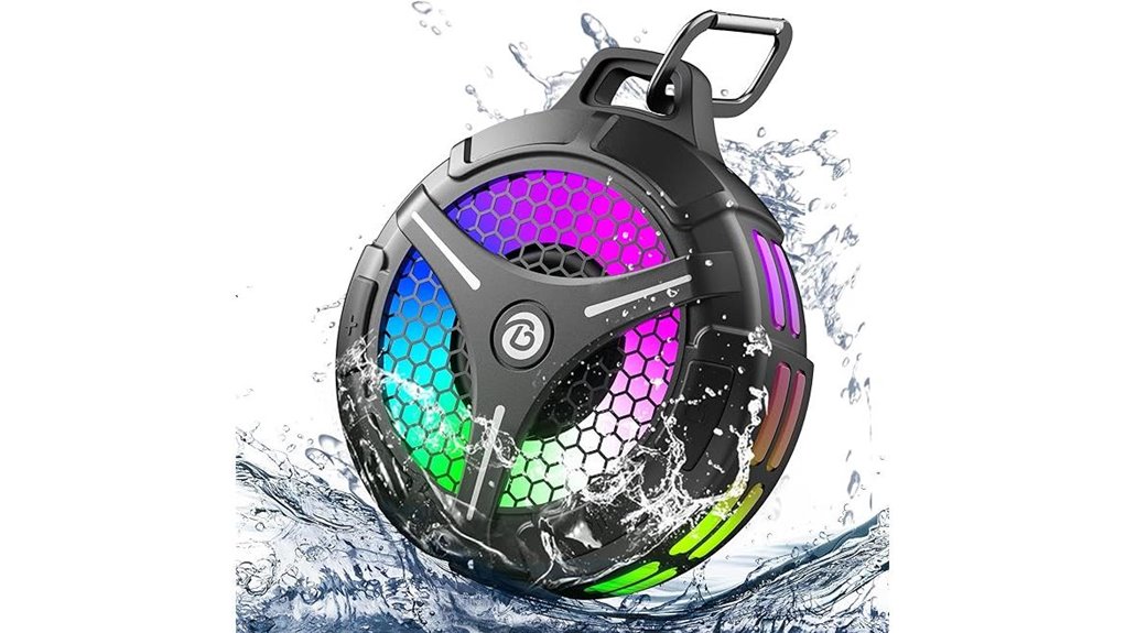 15w waterproof bluetooth shower speaker