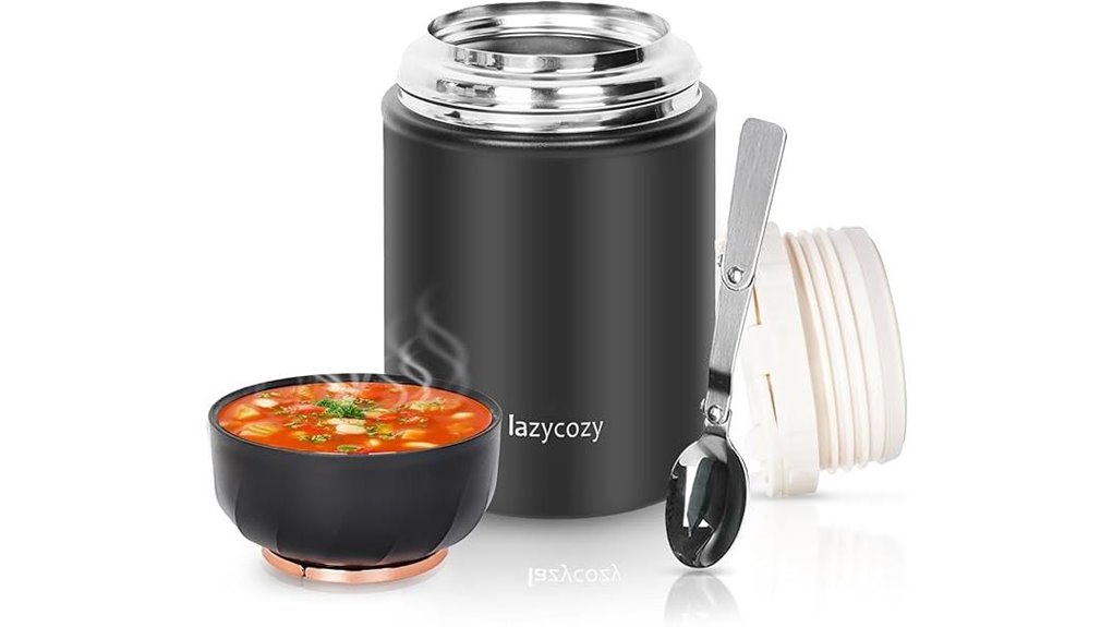 17oz insulated stainless steel thermos