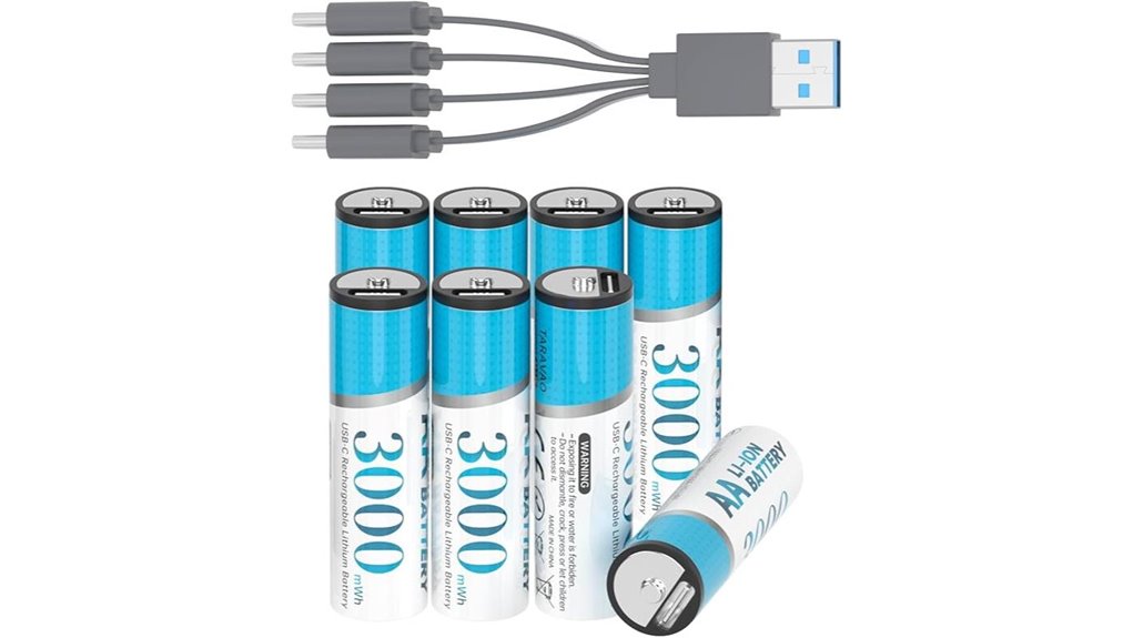 1 5v 8 pack usb c lithium