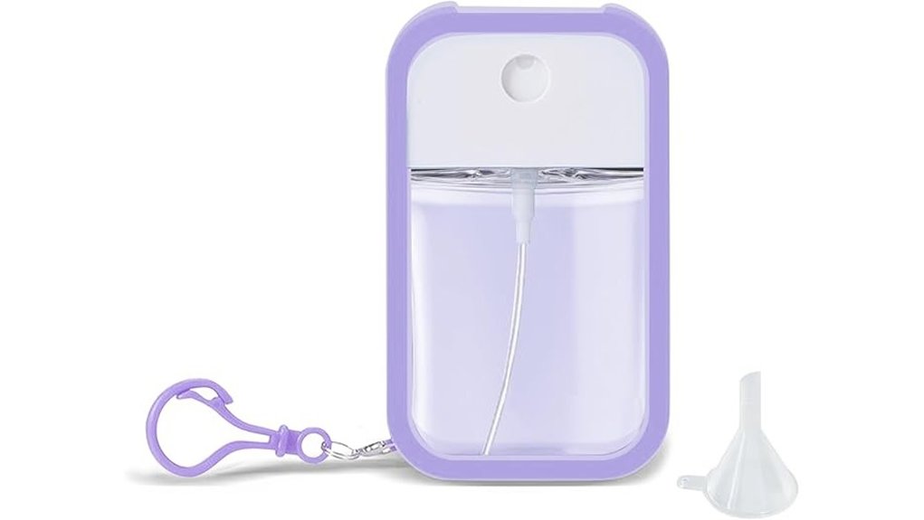 1oz refillable keychain sanitizer