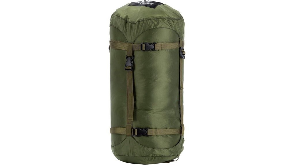 25l sleeping bag compression