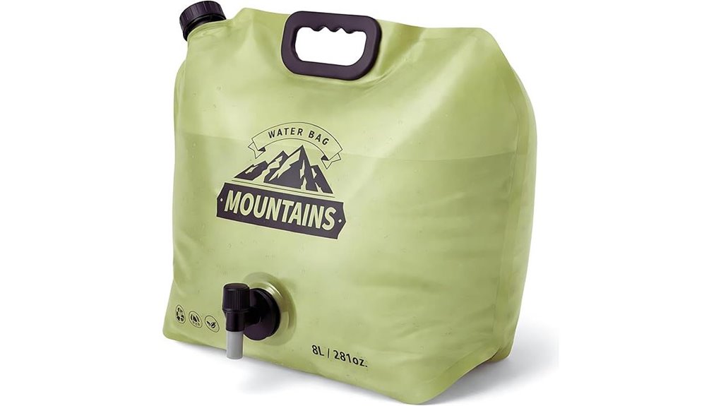 2 gallon collapsible camping jug