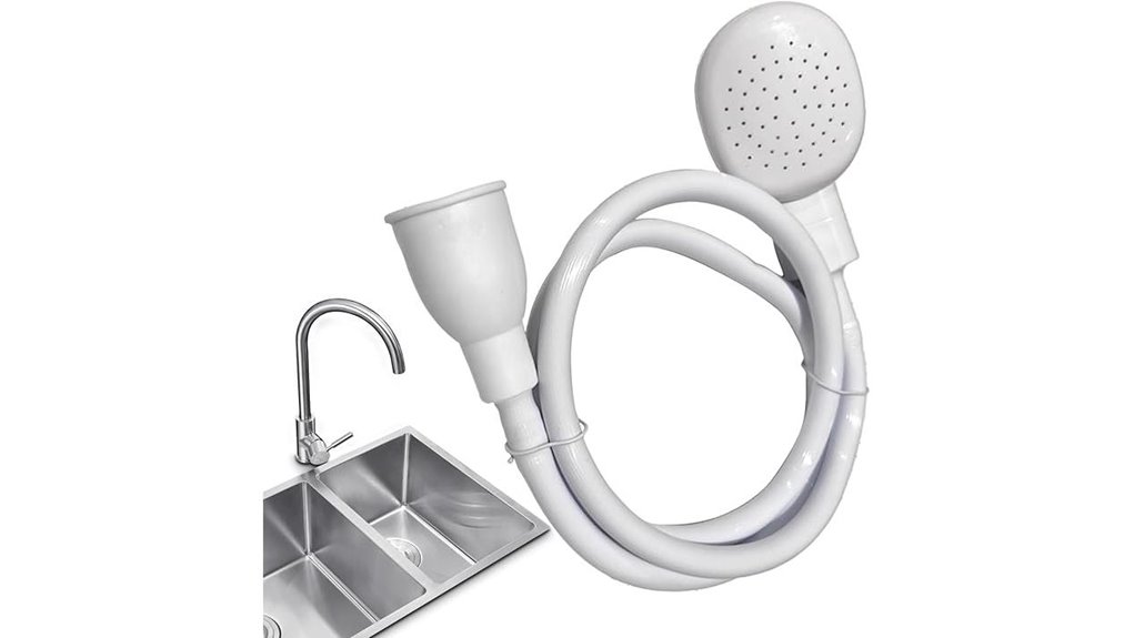 2m handheld shower spray hose