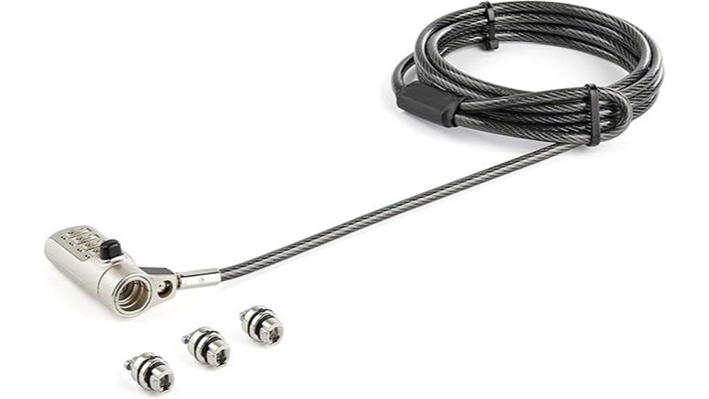 2m universal laptop cable lock