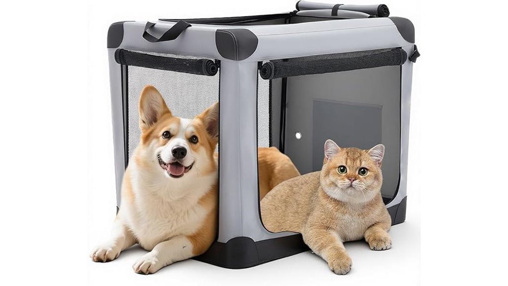 30 inch foldable dog crate