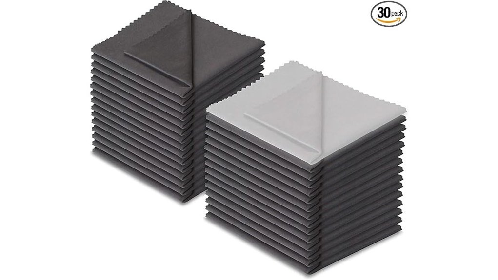 30 pack microfiber cleaning cloths