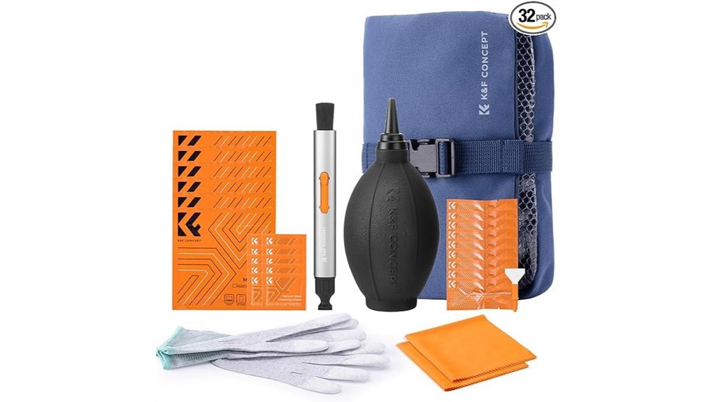 32 in 1 lens cleaning kit