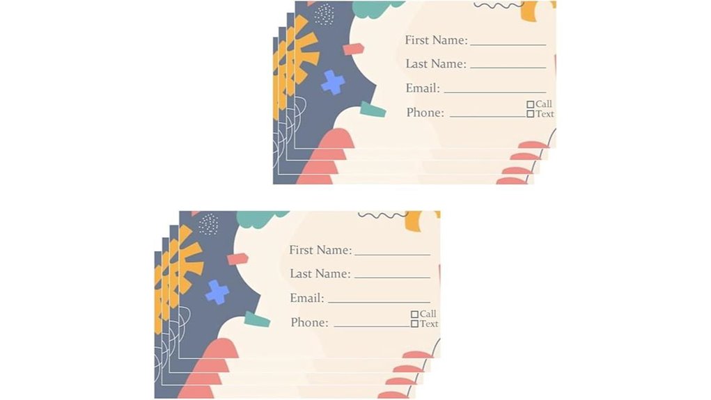 3 5x2 id cards pack