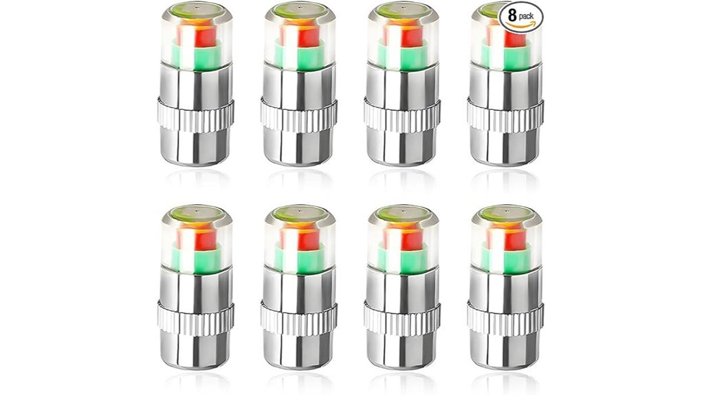 3 color tire pressure alerts