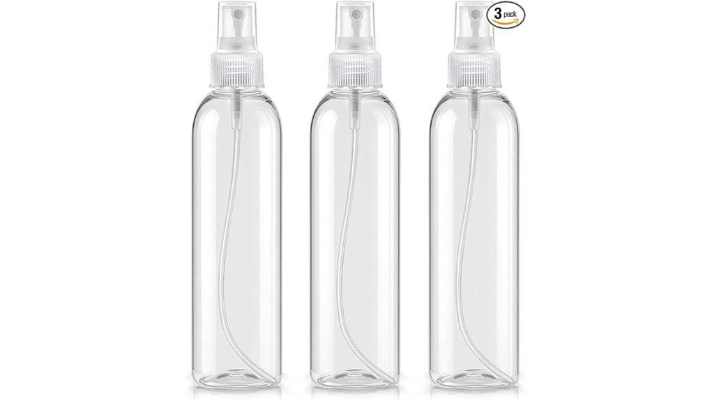 3 pack 8 5oz spray bottles