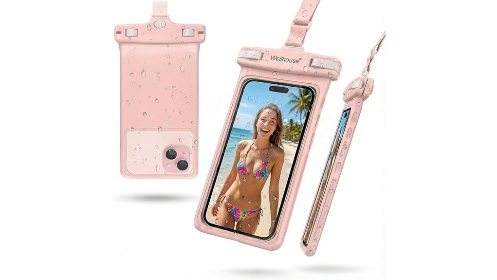 3d waterproof phone pouch