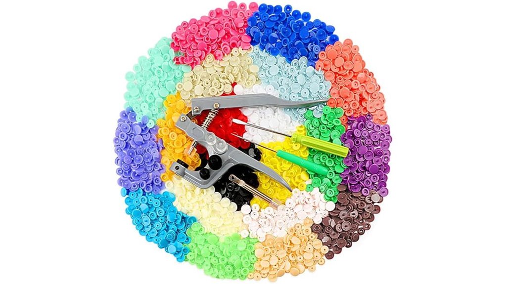 400 piece t5 snap button kit