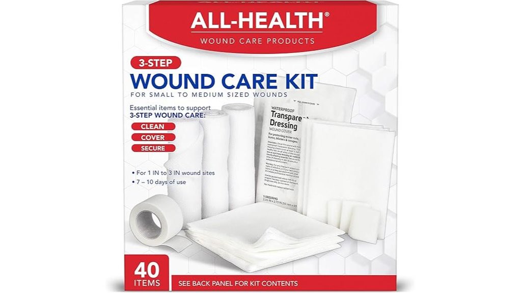 40 piece wound care kit