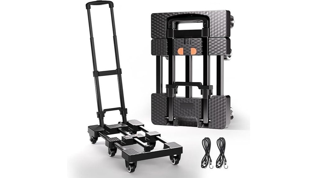500lb folding heavy duty trolley