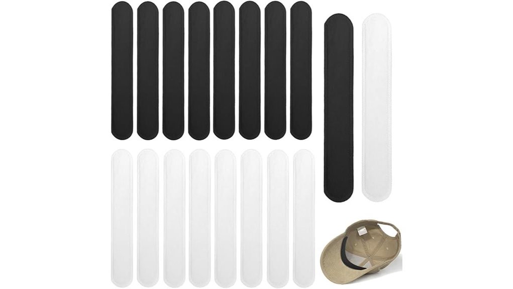 50 self adhesive hat liners