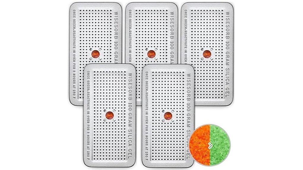 5 pack 100g indicating canisters