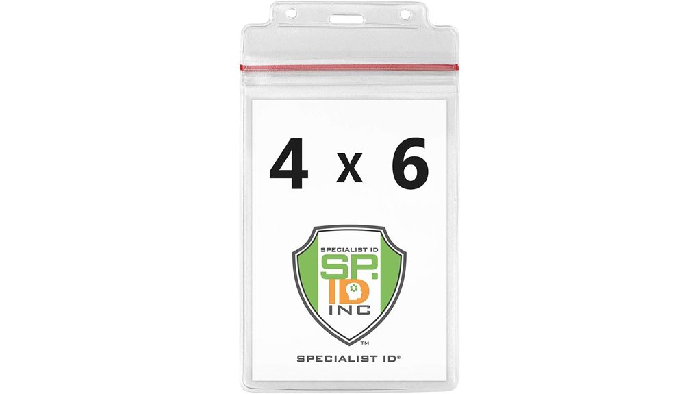 5 pack clear 4x6 holders