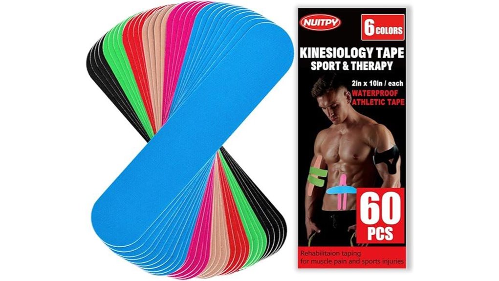 60 pack 2x10 inch tape strips