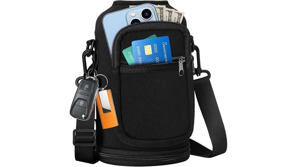 64 ounce neoprene bottle carrier