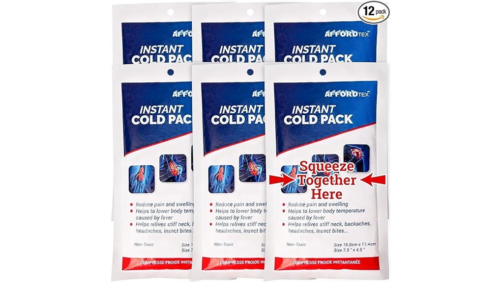 6x7 5x4 5 instant cold packs