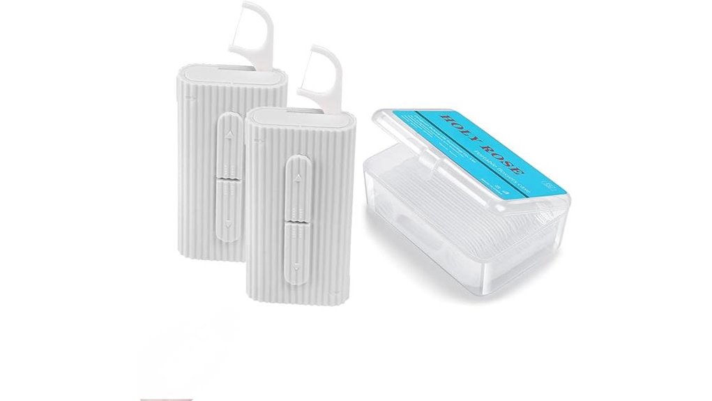 80 count portable floss dispenser