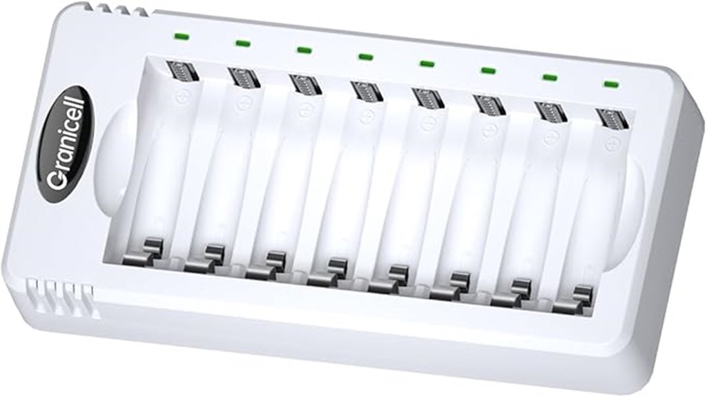 8 bay usb high speed charger