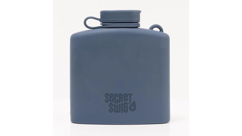 8 ounce silicone hip flask