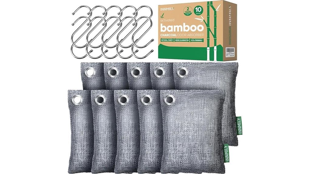 activated charcoal bamboo air purifier bags