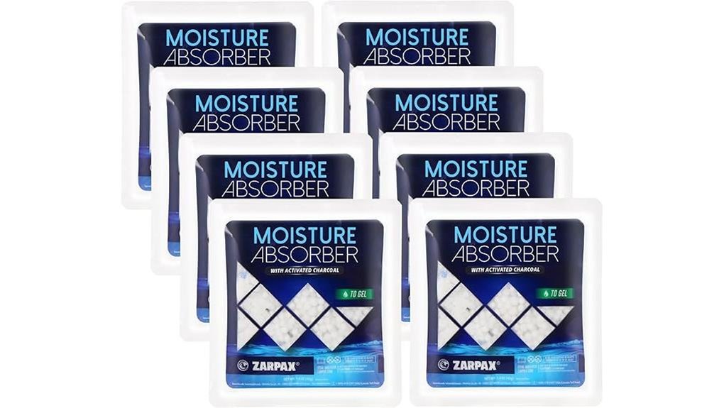 activated charcoal moisture absorber sachets