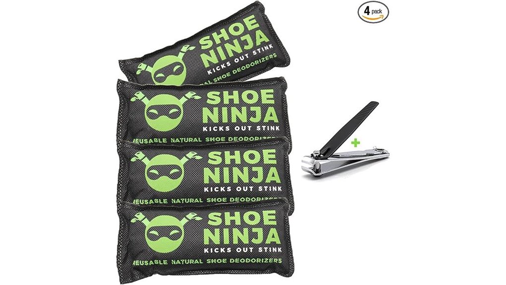 activated charcoal shoe deodorizers