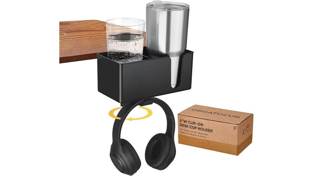 adjustable 4 in 1 clip on cupholder